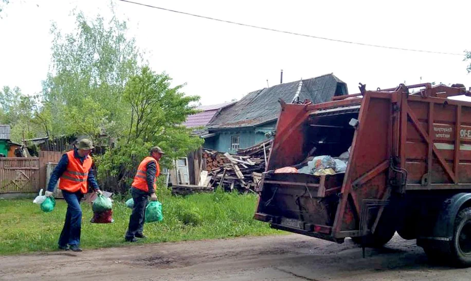 Вывоз мусора из частного дома в Сестрорецке в октябре