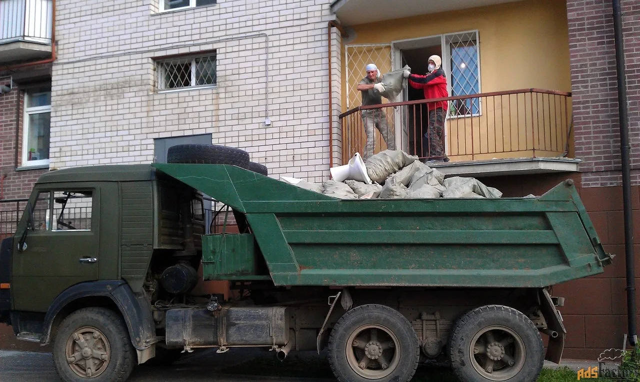 Вывоз мусора с грузчиками и погрузкой в Сестрорецке от 2357 руб. — ПроМусор, услуги под ключ