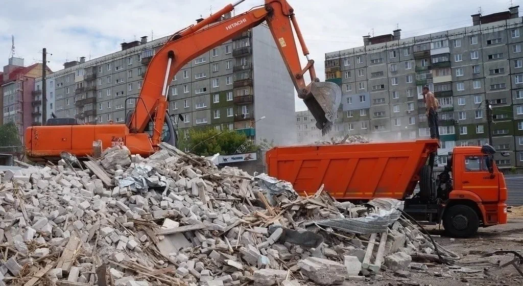 Профессиональный вывоз строительного мусора в Сестрорецке в октябре