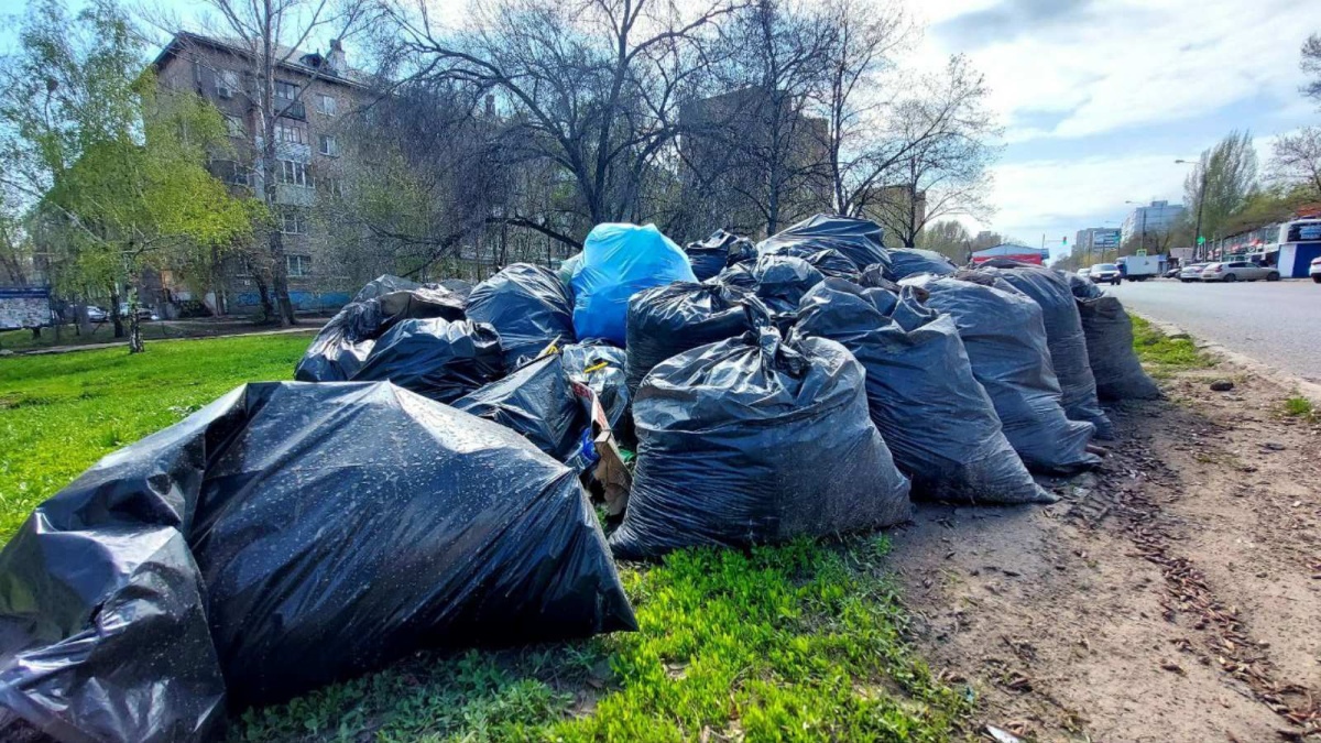 Вывоз и утилизация мусора после субботника в Сестрорецке в октябре