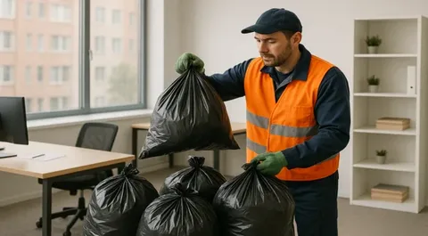 Уборка и вывоз мусора после мероприятий в Сестрорецке в октябре