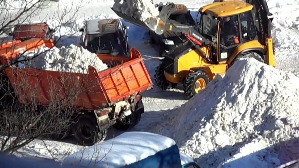Вывоз снега с погрузкой в Сестрорецке для организаций и частных лиц в октябре